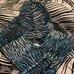 Kenzo × H&M Zibra Print Hat